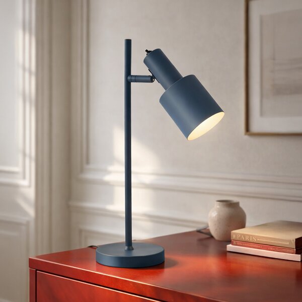 Moderna stolna lampa plava - Stijn