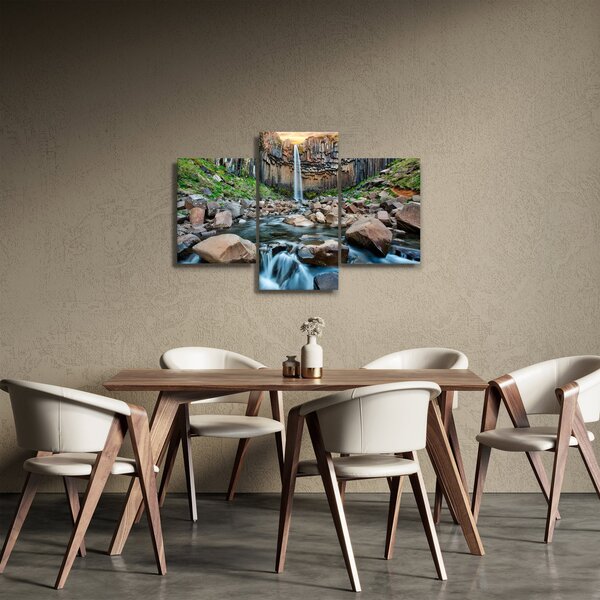 Slika - Slap Svartifoss, Island (90x60 cm)
