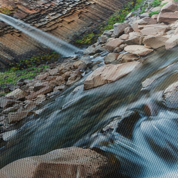 Slika - Slap Svartifoss, Island (90x60 cm)