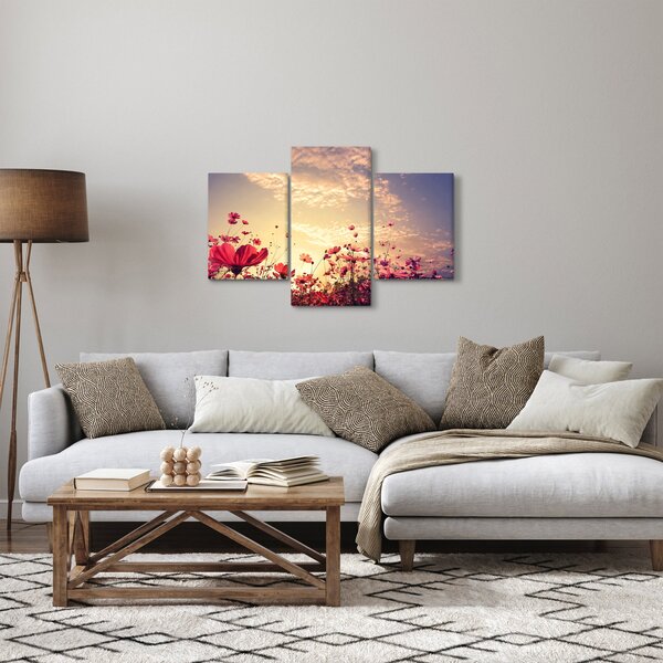 Slika - Livada s cvijećem (90x60 cm)