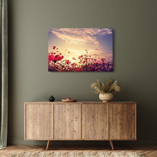 Slika - Livada s cvijećem (90x60 cm)