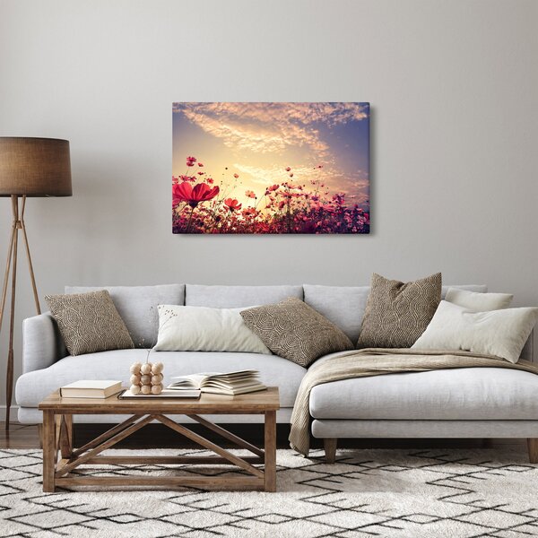Slika - Livada s cvijećem (90x60 cm)