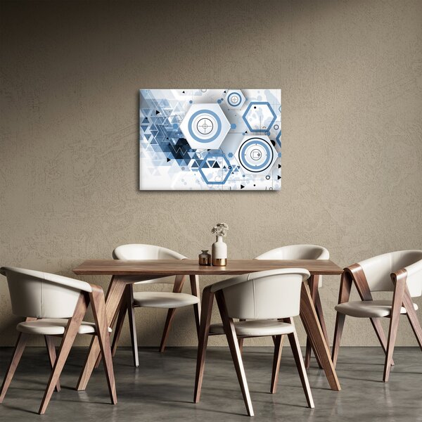 Slika - Geometrijska apstrakcija (70x50 cm)