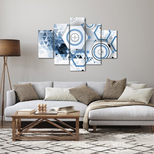 Slika - Geometrijska apstrakcija (150x105 cm)