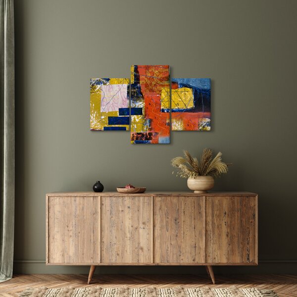 Slika - Apstrakcija (90x60 cm)