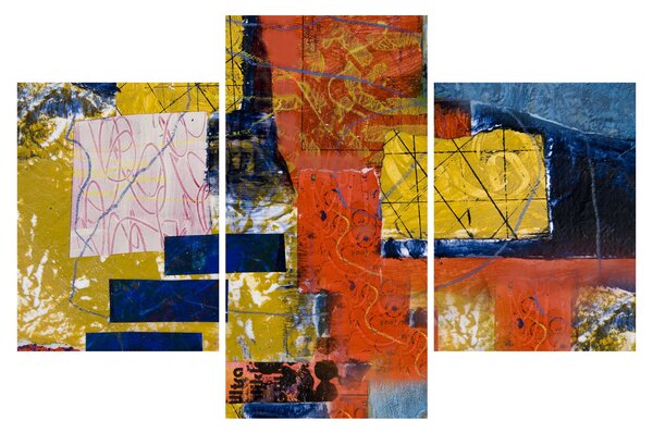 Slika - Apstrakcija (90x60 cm)
