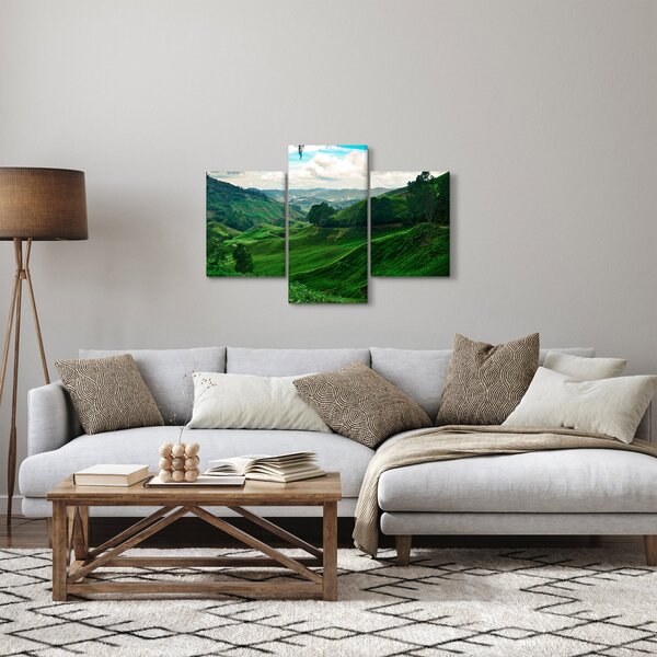 Slika - Plantaže čaja u Maleziji (90x60 cm)