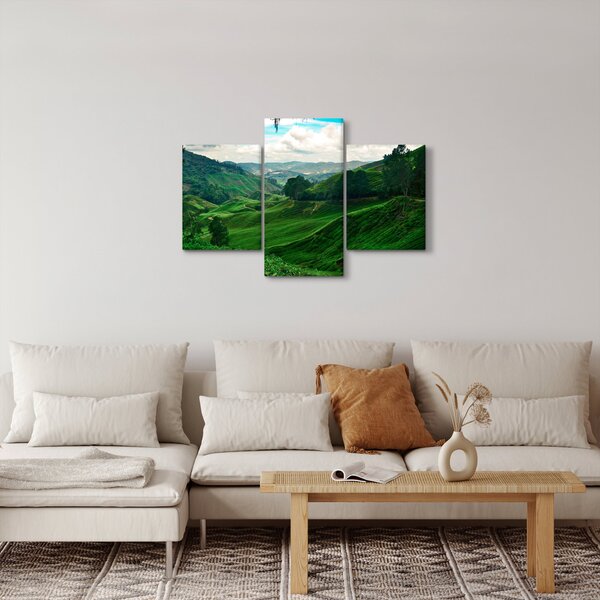 Slika - Plantaže čaja u Maleziji (90x60 cm)
