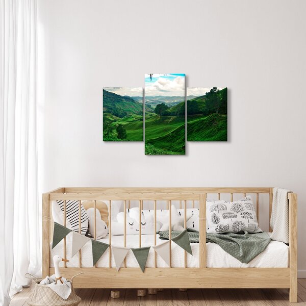 Slika - Plantaže čaja u Maleziji (90x60 cm)