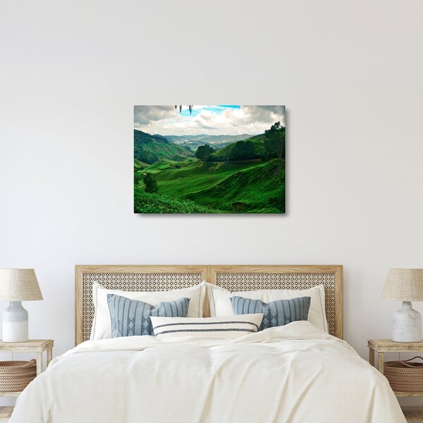 Slika - Plantaže čaja u Maleziji (70x50 cm)
