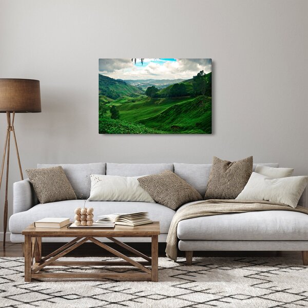 Slika - Plantaže čaja u Maleziji (90x60 cm)