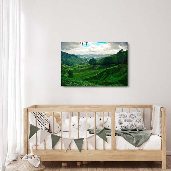 Slika - Plantaže čaja u Maleziji (90x60 cm)