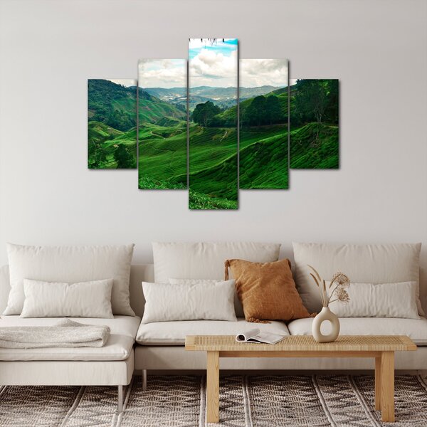 Slika - Plantaže čaja u Maleziji (150x105 cm)