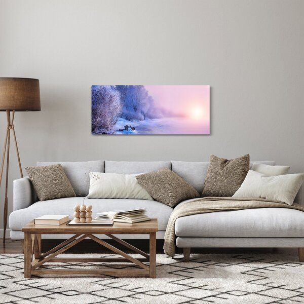 Slika - Smrznuta rijeka (120x50 cm)
