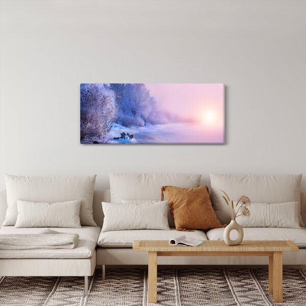Slika - Smrznuta rijeka (120x50 cm)