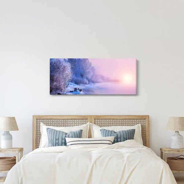 Slika - Smrznuta rijeka (120x50 cm)