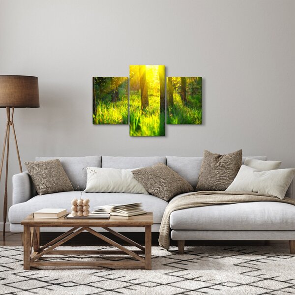 Slika - Proljetno buđenje šume (90x60 cm)