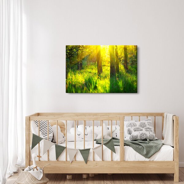Slika - Proljetno buđenje šume (90x60 cm)