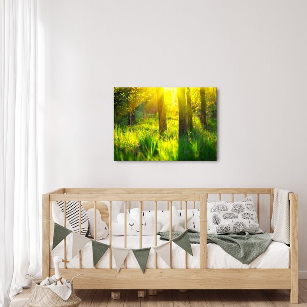 Slika - Proljetno buđenje šume (70x50 cm)