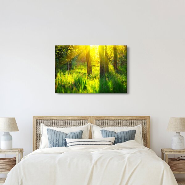 Slika - Proljetno buđenje šume (90x60 cm)