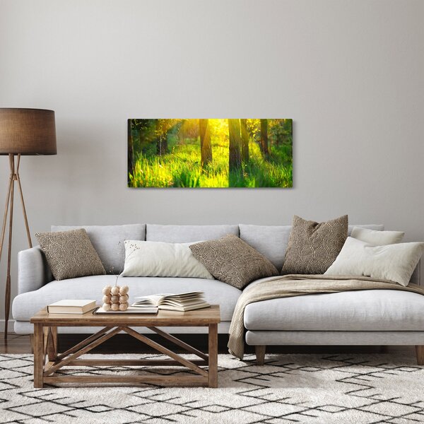 Slika - Proljetno buđenje šume (120x50 cm)