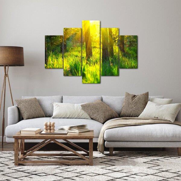 Slika - Proljetno buđenje šume (150x105 cm)