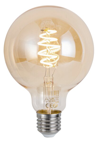 Pametna E27 prigušiva LED žarulja G95 4,9W 320 lm 2500K Zigbee