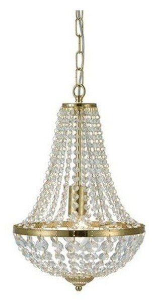 Viseća lampa u boji mesinga Markslöjd Granso, ⌀ 30 cm