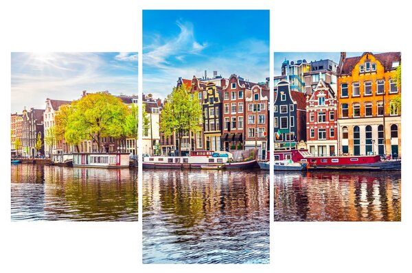 Slika - Plesajuće kuće, Amsterdam (90x60 cm)