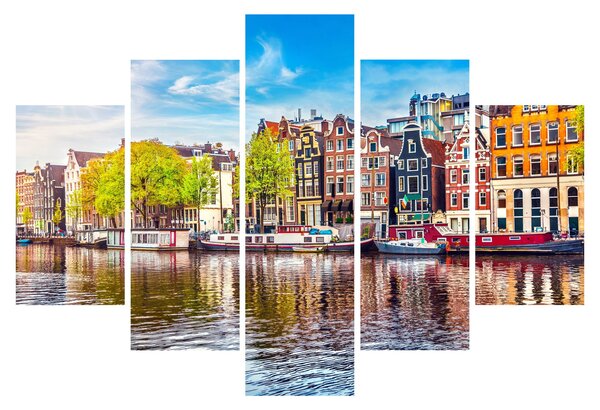 Slika - Plesajuće kuće, Amsterdam (150x105 cm)