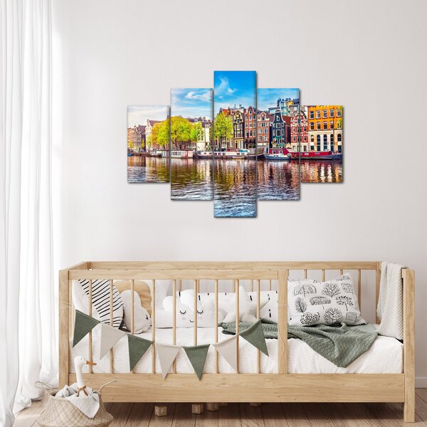 Slika - Plesajuće kuće, Amsterdam (150x105 cm)