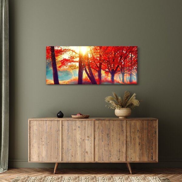 Slika - Jesenski krajolik (120x50 cm)