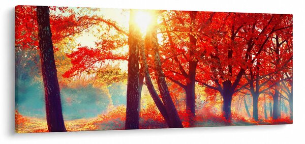 Slika - Jesenski krajolik (120x50 cm)