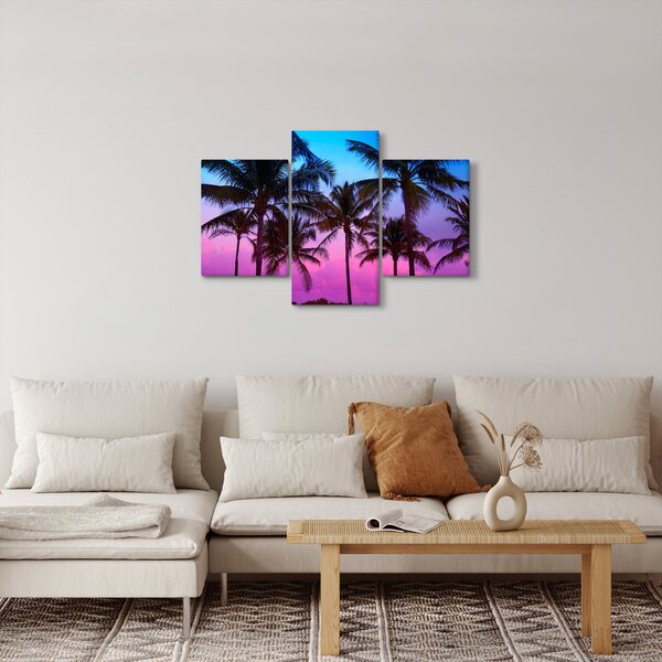Slika - Palme u Miamiju (90x60 cm)