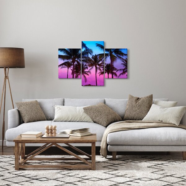 Slika - Palme u Miamiju (90x60 cm)