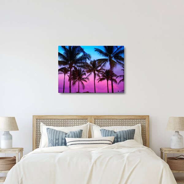 Slika - Palme u Miamiju (70x50 cm)