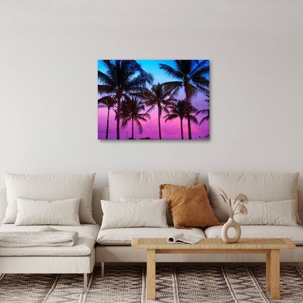Slika - Palme u Miamiju (70x50 cm)
