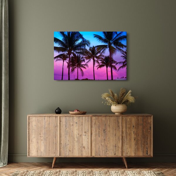 Slika - Palme u Miamiju (90x60 cm)