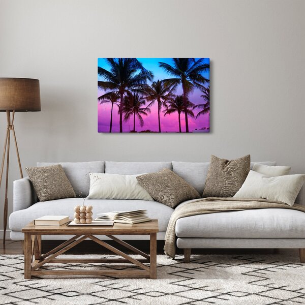 Slika - Palme u Miamiju (90x60 cm)