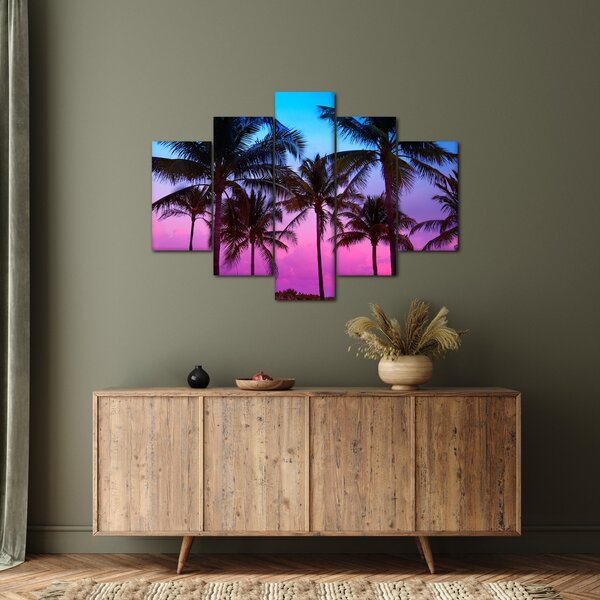 Slika - Palme u Miamiju (150x105 cm)