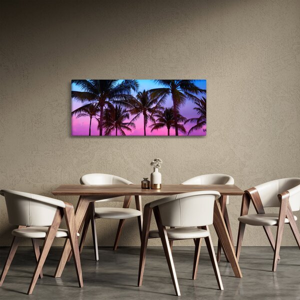 Slika - Palme u Miamiju (120x50 cm)