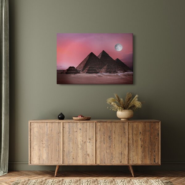 Slika - Piramide u Gizi, Egipat (90x60 cm)