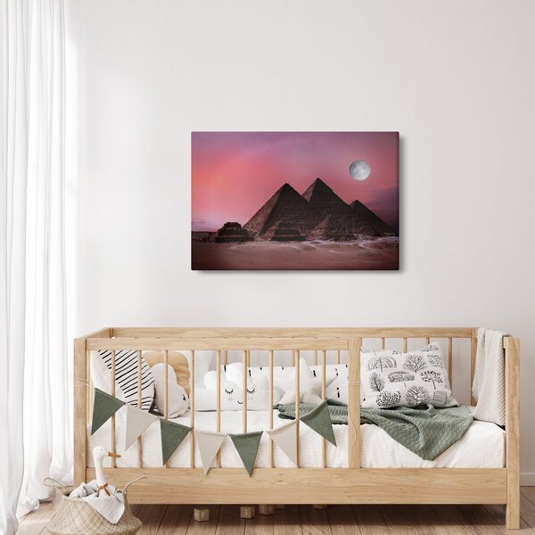 Slika - Piramide u Gizi, Egipat (90x60 cm)