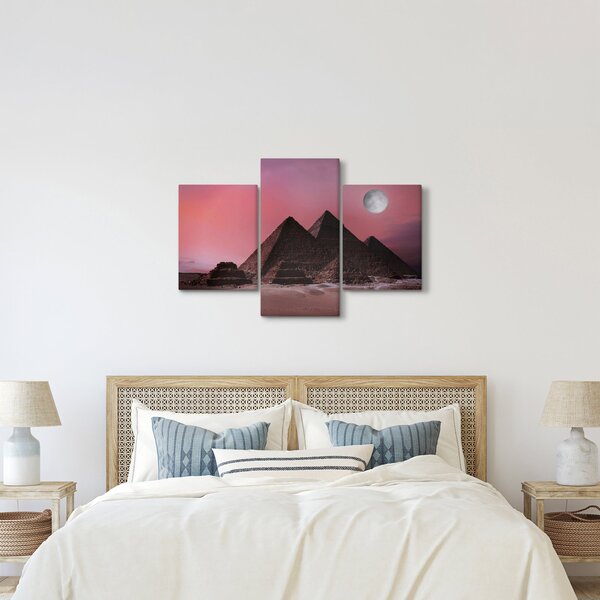 Slika - Piramide u Gizi, Egipat (90x60 cm)