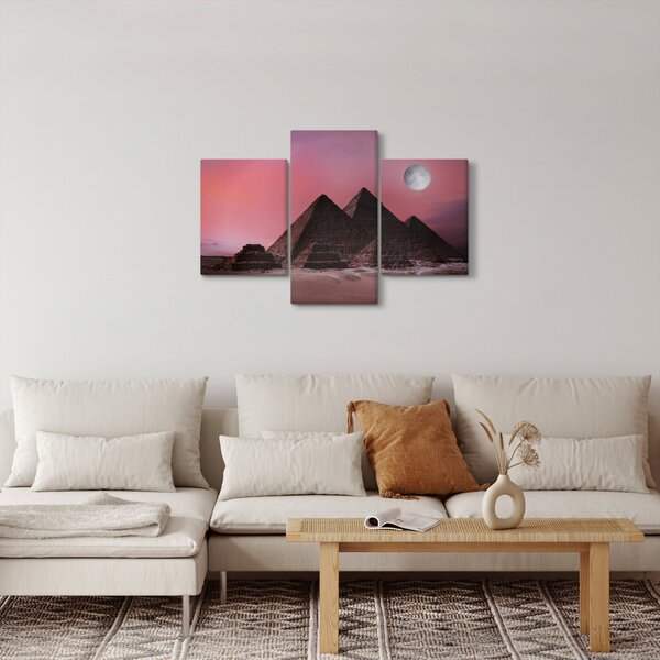 Slika - Piramide u Gizi, Egipat (90x60 cm)