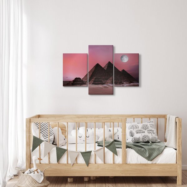 Slika - Piramide u Gizi, Egipat (90x60 cm)