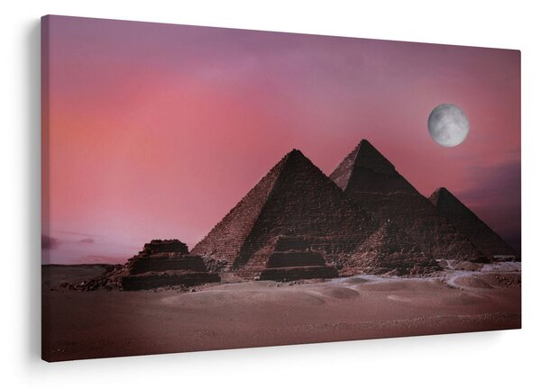 Slika - Piramide u Gizi, Egipat (90x60 cm)