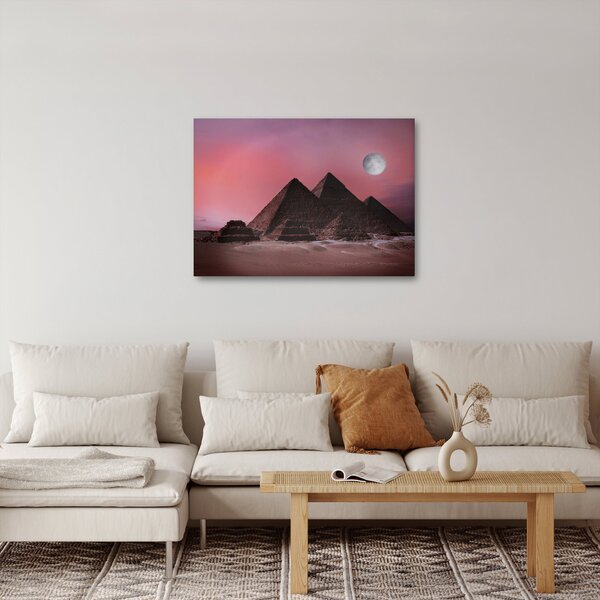 Slika - Piramide u Gizi, Egipat (70x50 cm)
