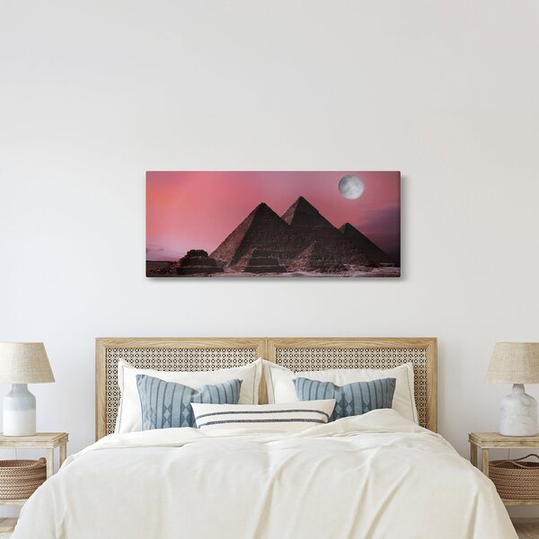 Slika - Piramide u Gizi, Egipat (120x50 cm)