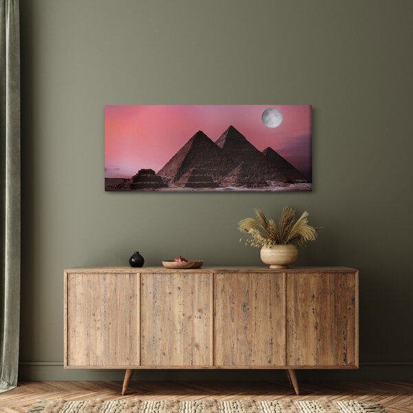 Slika - Piramide u Gizi, Egipat (120x50 cm)